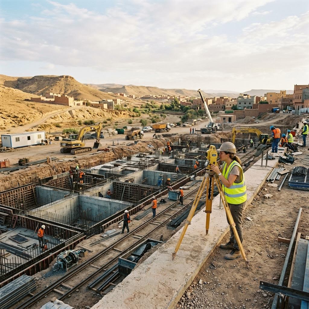 متابعة الأشغال طبوغرافياً: عين هندسية على مشروعك